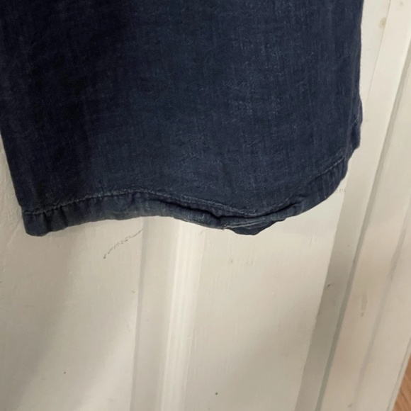 Madewell Wide Legger Jeans 29 Button On Waistband Boho Hippie Free Spirit - Picture 7 of 9